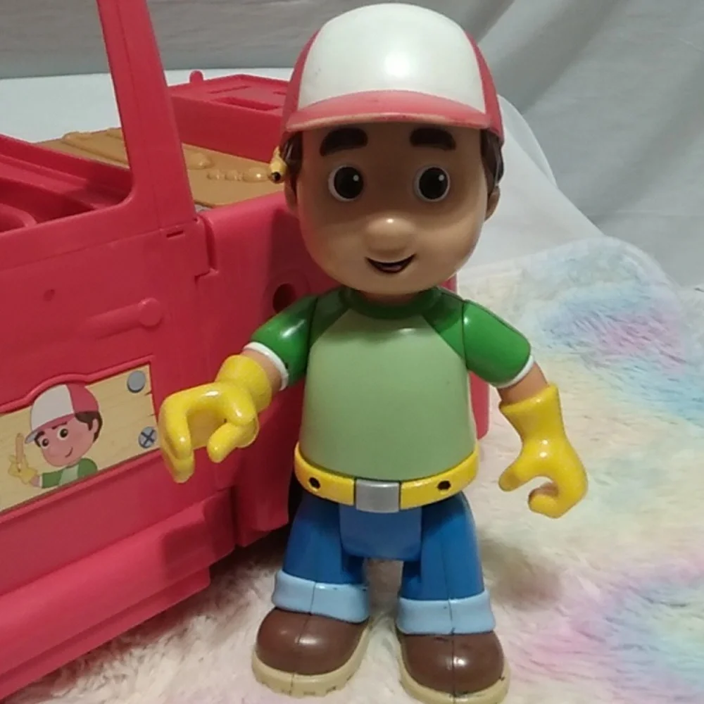 SALE! Handy Manny 2 In 1 Transforming Tool Truck Work Bench W Talking Figure